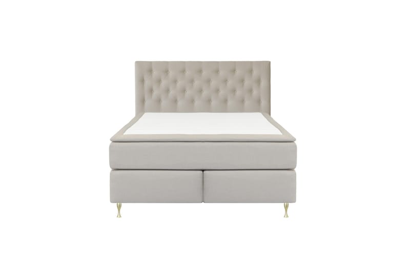 Select No 6 Kontinentalsäng 210x210 F/M Memory/Pocket - Beige/Guld - Products - Möbler - Säng - Kontinentalsäng