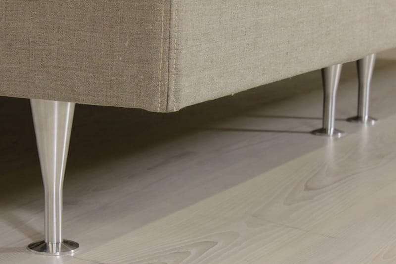 Sheraton Ställbar Säng 90x200 Medium Linonso - Beige - Products - Möbler - Säng - Ställbar säng