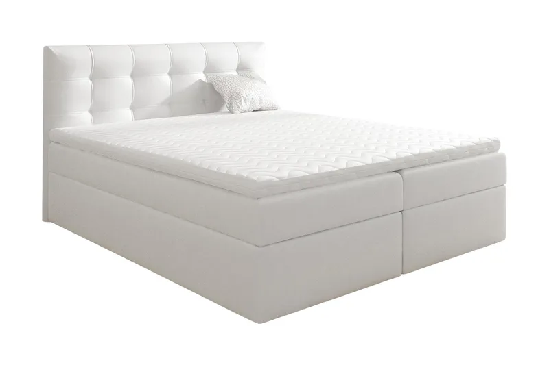 Skaftå Kontinentalsäng 140x200, Svart/Vit