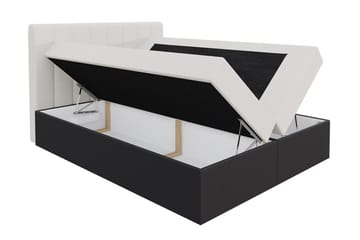 Vasil Kontinentalsäng 180x200 - Grå - Products - Möbler - Säng - Säng med förvaring