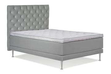 VICTORIA Kontinentalsäng 140 - Ljusgrå - Products - Möbler - Säng - Kontinentalsäng