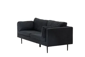 Boom 2-sits Soffa - Svart - Products - Möbler - Soffa - 3 sits soffa