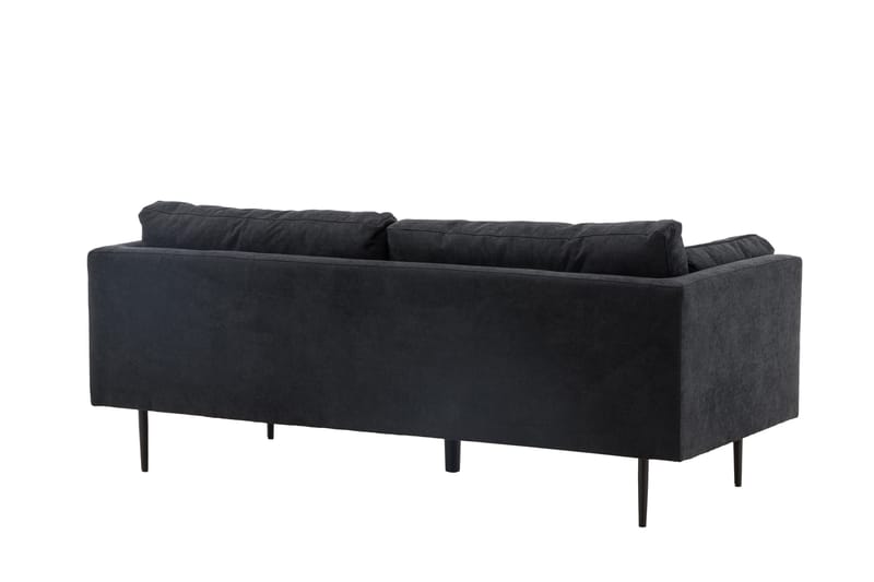 Boom 2-sits Soffa - Svart - Products - Möbler - Soffa - 3 sits soffa