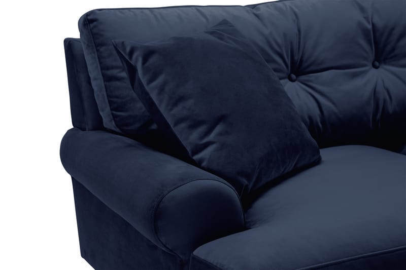 Andrew 2-sits Sammetssoffa - Blå - Products - Möbler - Soffa - Sammetssoffa