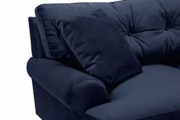 Andrew 2-sits Sammetssoffa - Blå - Products - Möbler - Soffa - Sammetssoffa