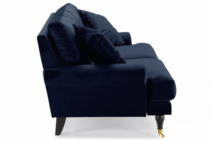 Andrew 2-sits Sammetssoffa - Blå - Products - Möbler - Soffa - Sammetssoffa