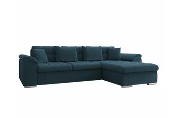 Camior 3-sits Hörnbäddsoffa Dark blue - Products - Möbler - Soffa - Bäddsoffa - Bäddsoffa divan