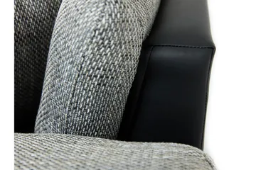 Camior Bäddsoffa m. Divan 3-sits - Vit/Svart - Products - Möbler - Soffa - Bäddsoffa - Bäddsoffa divan