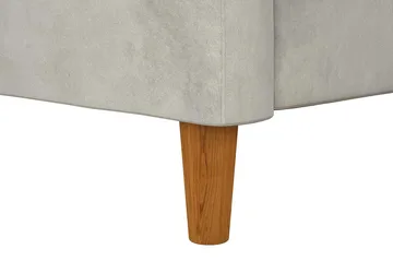 Celine 3-sits Divanbäddsoffa Sammet/Ljusgrå - Dorel Home - Products - Möbler - Soffa - Bäddsoffa - Bäddsoffa divan