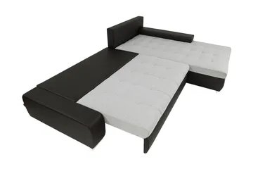 Cerys Bäddsoffa m. Divan 3-sits - Beige - Products - Möbler - Soffa - Bäddsoffa - Bäddsoffa divan