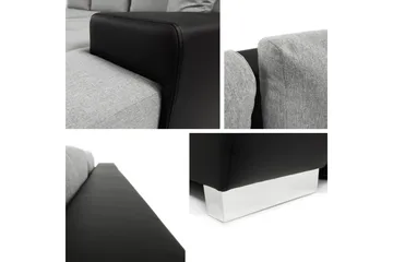 Cerys Bäddsoffa m. Divan 3-sits - Beige - Products - Möbler - Soffa - Bäddsoffa - Bäddsoffa divan