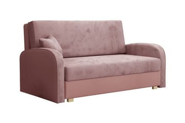 Denegal 2-sits Bäddsoffa Pink - Products - Möbler - Soffa - Bäddsoffa - 2 sits bäddsoffa