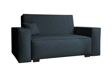 Denegal 2-sits liten bäddsoffa i Tyg - Grå - Products - Möbler - Soffa - Bäddsoffa - 2 sits bäddsoffa