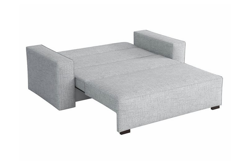 Denegal 2-sits liten bäddsoffa i Tyg - Grå - Products - Möbler - Soffa - Bäddsoffa - 2 sits bäddsoffa