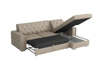 Denegal 3-sits Hörnbäddsoffa - Products - Möbler - Soffa - Bäddsoffa - Hörnbäddsoffa