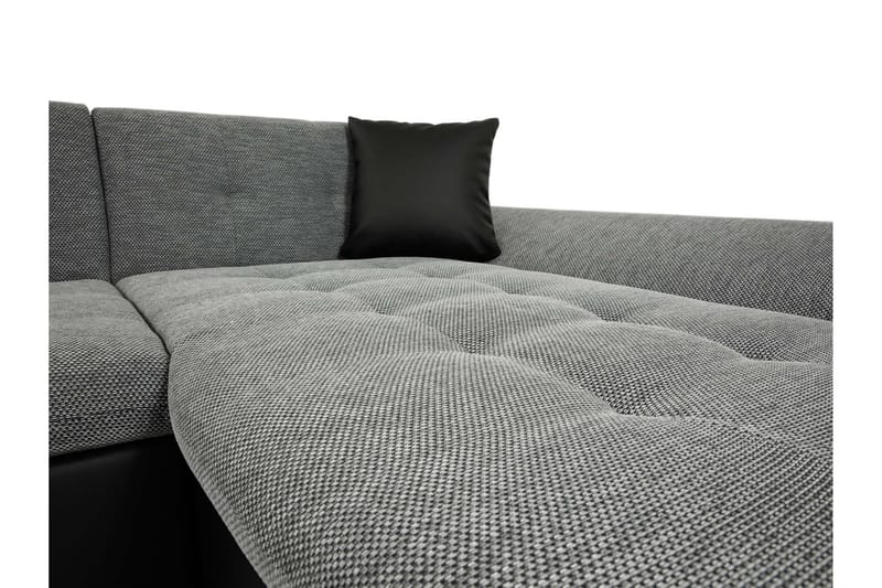 Dewitt Bäddsoffa Dubbeldivan 5-sits - Grå - Products - Möbler - Soffa - Bäddsoffa - U bäddsoffa