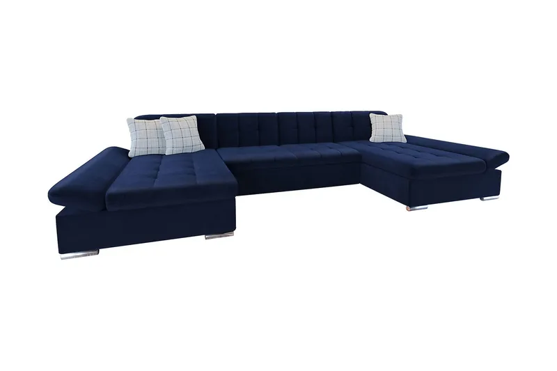 Dewitt Hörnsoffa - Mörkblå - Products - Möbler - Soffa - Bäddsoffa - U bäddsoffa