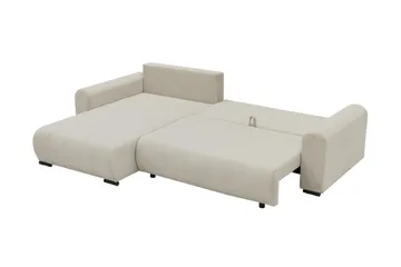 Handda Bäddsoffa med Divan 3-sits i Manchester - Svart - Products - Möbler - Soffa - Bäddsoffa - Bäddsoffa divan