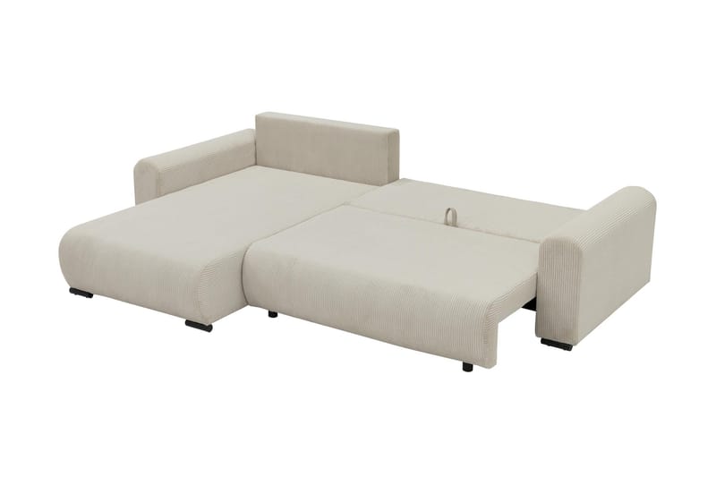 Handda Bäddsoffa med Divan 3-sits i Manchester - Svart - Products - Möbler - Soffa - Bäddsoffa - Bäddsoffa divan