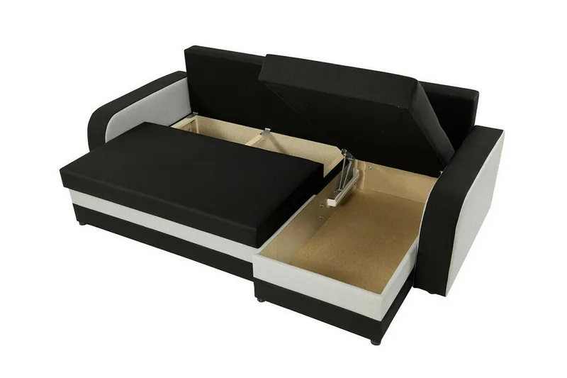 Kintore 3-sits Hörnbäddsoffa Beige/Light beige - Products - Möbler - Soffa - Bäddsoffa - Bäddsoffa divan