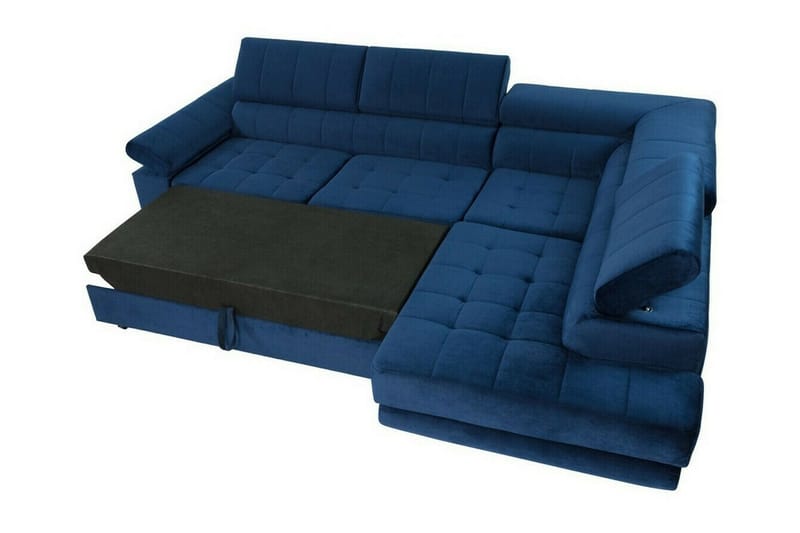 Kintore 3-sits Hörnbäddsoffa Black - Products - Möbler - Soffa - Bäddsoffa - Hörnbäddsoffa