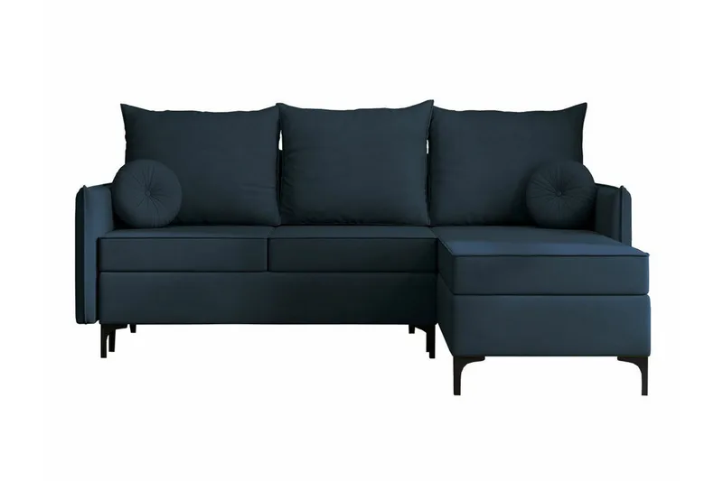 Knocklong 3-sits Hörnbäddsoffa, Blå