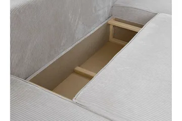 Knocklong 3-sits Hörnbäddsoffa - Svart - Products - Möbler - Soffa - Bäddsoffa - Hörnbäddsoffa