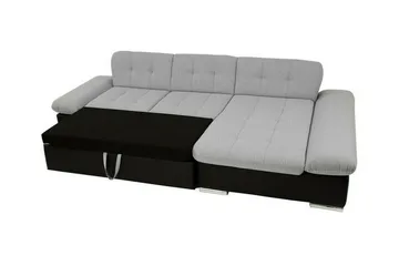 Lomux 3-sits Hörnbäddsoffa Dark green - Products - Möbler - Soffa - Bäddsoffa - Bäddsoffa divan