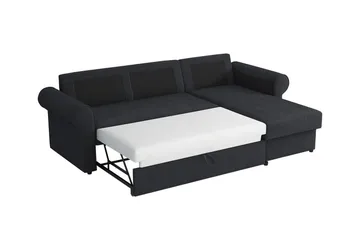 Midfeld 3-sits Hörnbäddsoffa Light grey/Dark grey - Products - Möbler - Soffa - Bäddsoffa - Hörnbäddsoffa