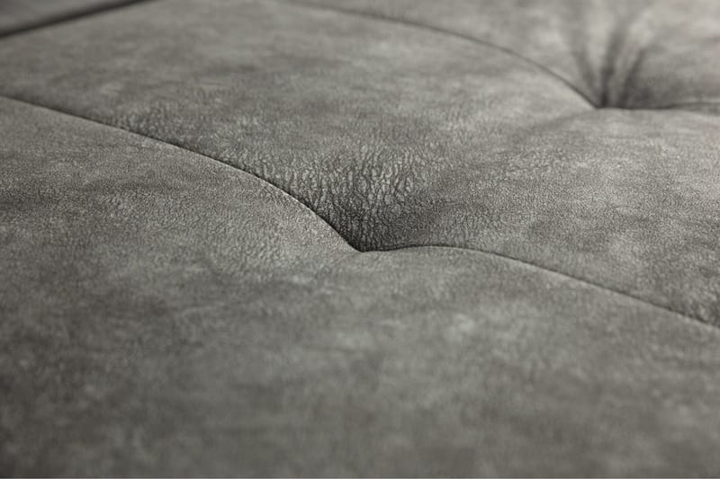 Naoma Divanbäddsoffa 274x182x83 cm - Grå/Svart - Products - Möbler - Soffa - Bäddsoffa - Bäddsoffa längsbäddad