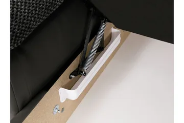 Niko U-Bäddsoffa 350x205x76 cm Divan Höger - Grå - Products - Möbler - Soffa - Bäddsoffa - Bäddsoffa längsbäddad