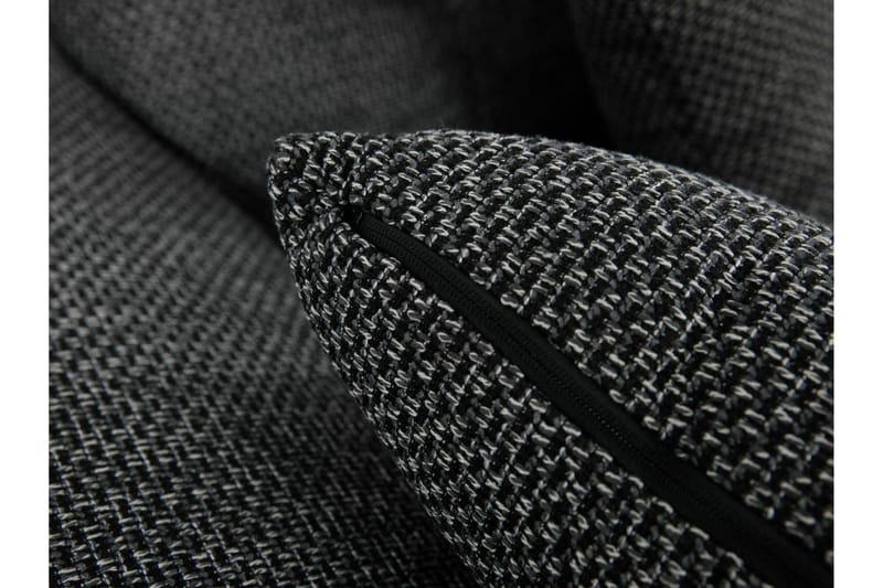 Niko U-Bäddsoffa 350x205x76 cm Divan Höger - Vit/Grå - Products - Möbler - Soffa - Bäddsoffa - Bäddsoffa längsbäddad