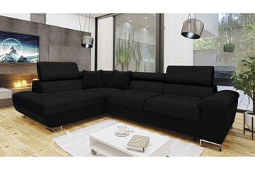 Reginia Bäddsoffa m. Schäslong L-formad - Products - Möbler - Soffa - Bäddsoffa - Bäddsoffa längsbäddad
