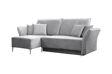 Staffin 3-sits Hörnbäddsoffa Ljusgrå - Products - Möbler - Soffa - Bäddsoffa - Hörnbäddsoffa