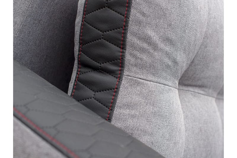 Sydney Hörnsoffa LED-belysning - Brun/Grå - Products - Möbler - Soffa - Bäddsoffa - Bäddsoffa divan