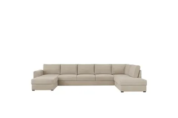 Taberk Bäddsoffa med Divan och Schäslong 5-sits