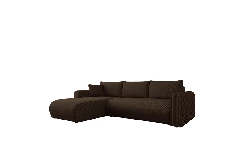 Tacon Bäddsoffa m. Divan 3-sits, Brun