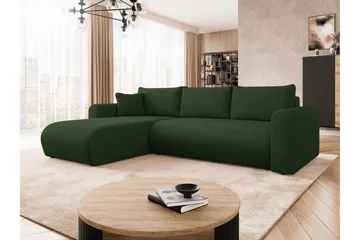 Tacon Bäddsoffa m. Divan 3-sits - Grå - Products - Möbler - Soffa - Bäddsoffa - Bäddsoffa divan