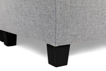 Crazy 5-sits Högervänd U-formad X-Large Soffa med Divan och Schäslong i Tyg - Grå - Products - Möbler - Soffa - U-soffa