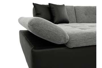 Dewitt Bäddsoffa Dubbelschäslong 4-sits i Sammet - Gul - Products - Möbler - Soffa - Sammetssoffa