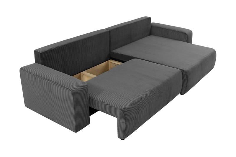 Barile Soffa med Divan 3-sits - Ljusgrå - Products - Möbler - Soffa - Divansoffa & schäslongsoffa - 3 sits soffa med divan