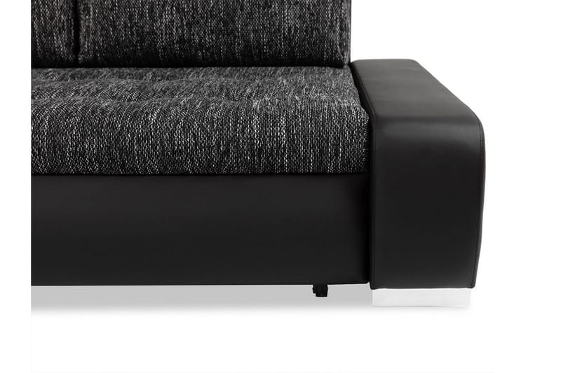 Cerys Soffa med Divan 3-sits - Grå - Products - Möbler - Soffa - Divansoffa & schäslongsoffa - 3 sits soffa med divan