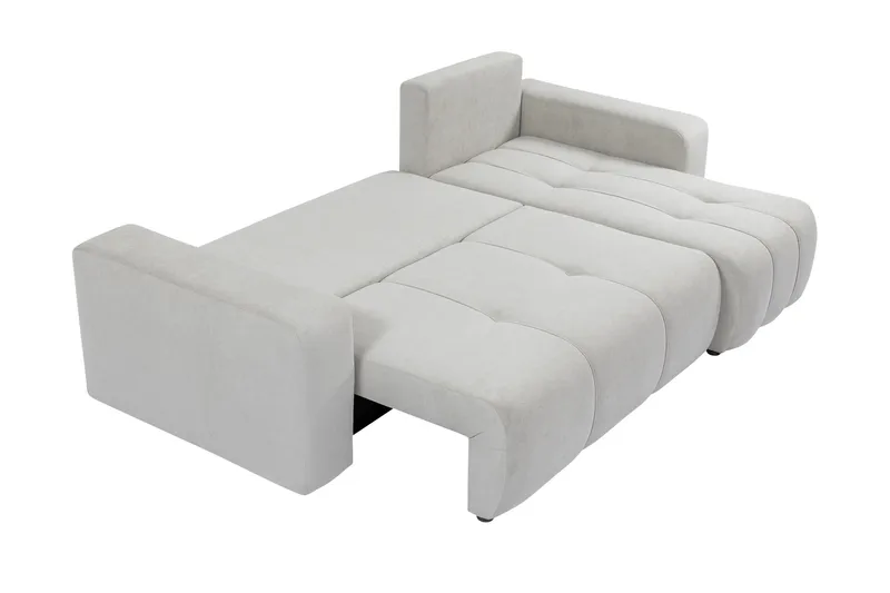 Flo Bäddsoffa med Divan 3-sits - Svart - Products - Möbler - Soffa - Divansoffa & schäslongsoffa - 3 sits soffa med divan