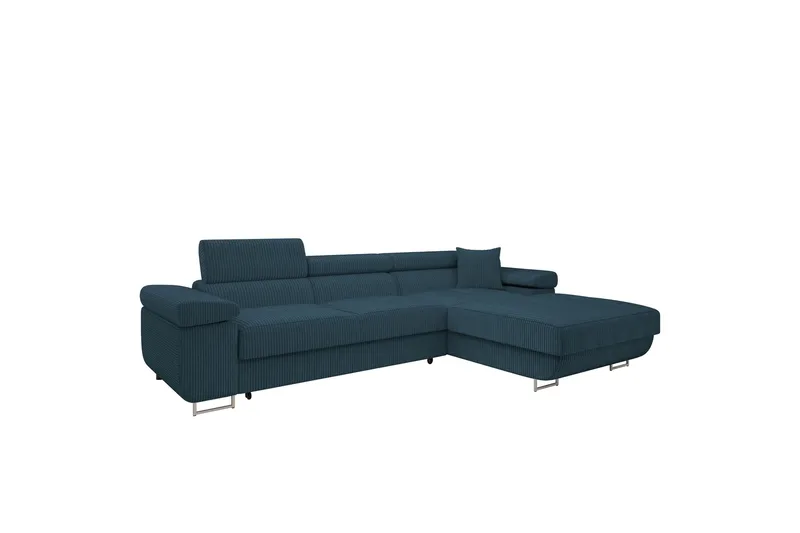 Gabina Soffa med Divan 3-sits - Blå - Products - Möbler - Soffa - Divansoffa & schäslongsoffa - 3 sits soffa med divan