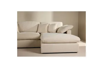 Hörnsoffa VIND Amalfi Beige - Beige - Products - Möbler - Soffa - Divansoffa & schäslongsoffa - 3 sits soffa med divan
