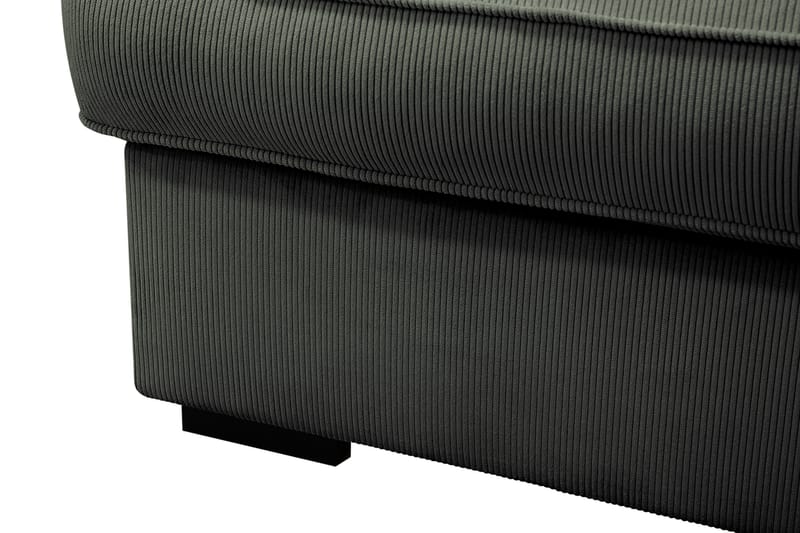 Rossita Lyx 4-sits Extra djup Soffa med Schäslong Höger - Mörkgrön Manchester - Products - Möbler - Soffa - Divansoffa & schäslongsoffa - 4 sits soffa med divan