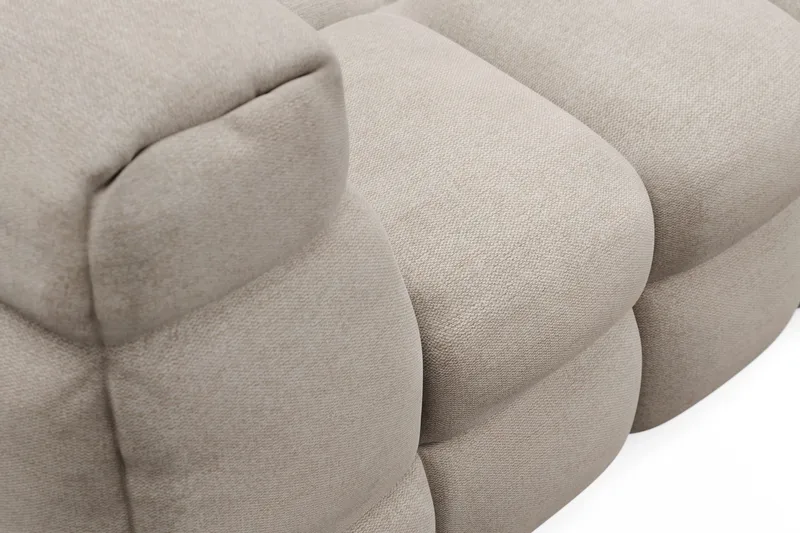 Elise 4-sits Bubblig Soffa - Beige - Products - Möbler - Soffa - 4 sits soffa