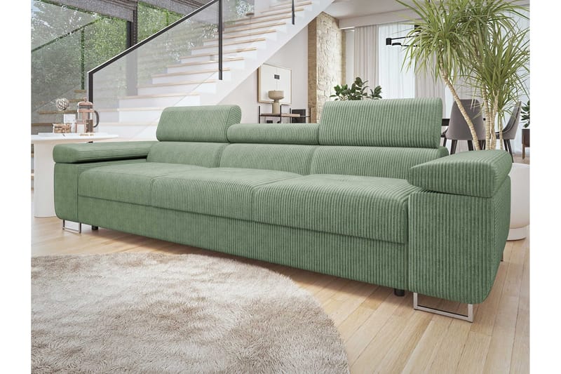 Gabina Soffa 3-sits - Grön - Products - Möbler - Soffa - 3 sits soffa