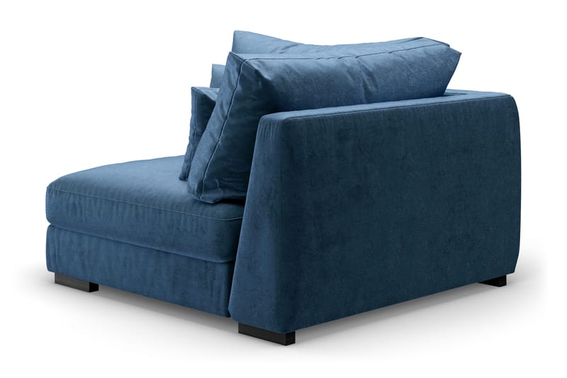 Dubai Hörnmodul Sammet - Blå - Products - Möbler - Soffa - Modulsoffa - Hörnmodul