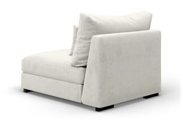 Dubai Mittmodul Sammet - Vit - Products - Möbler - Soffa - Modulsoffa - Mittmodul